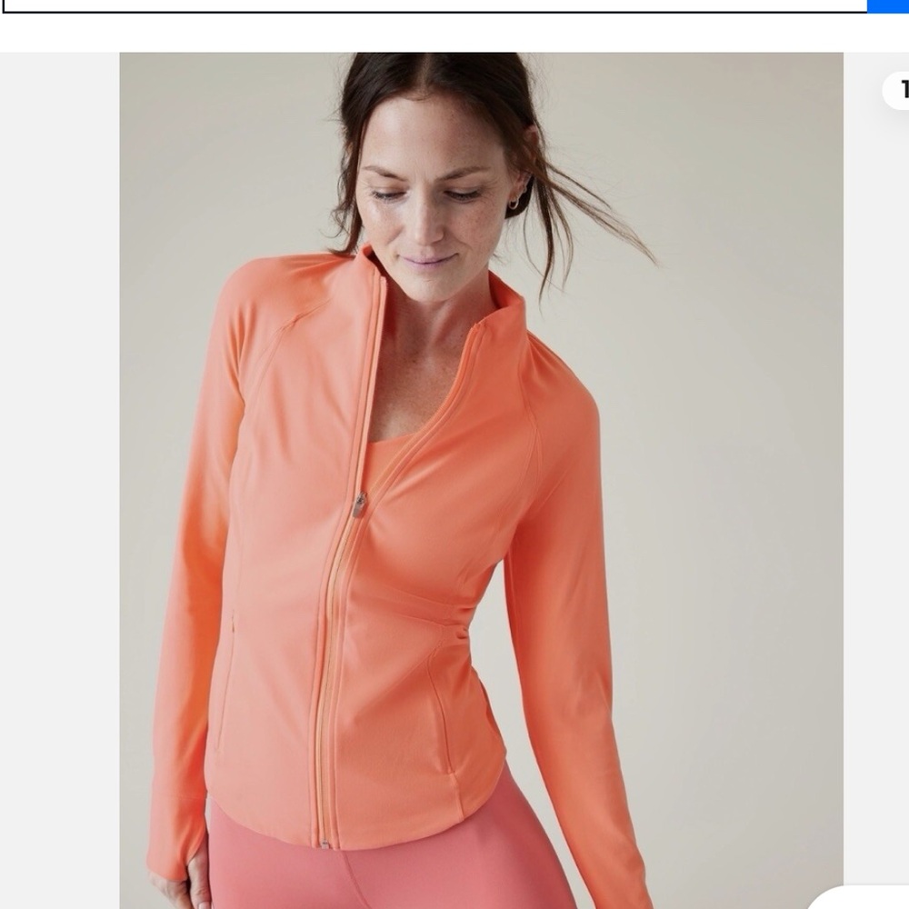 Athleta Salutation Jacket - Medium TALL